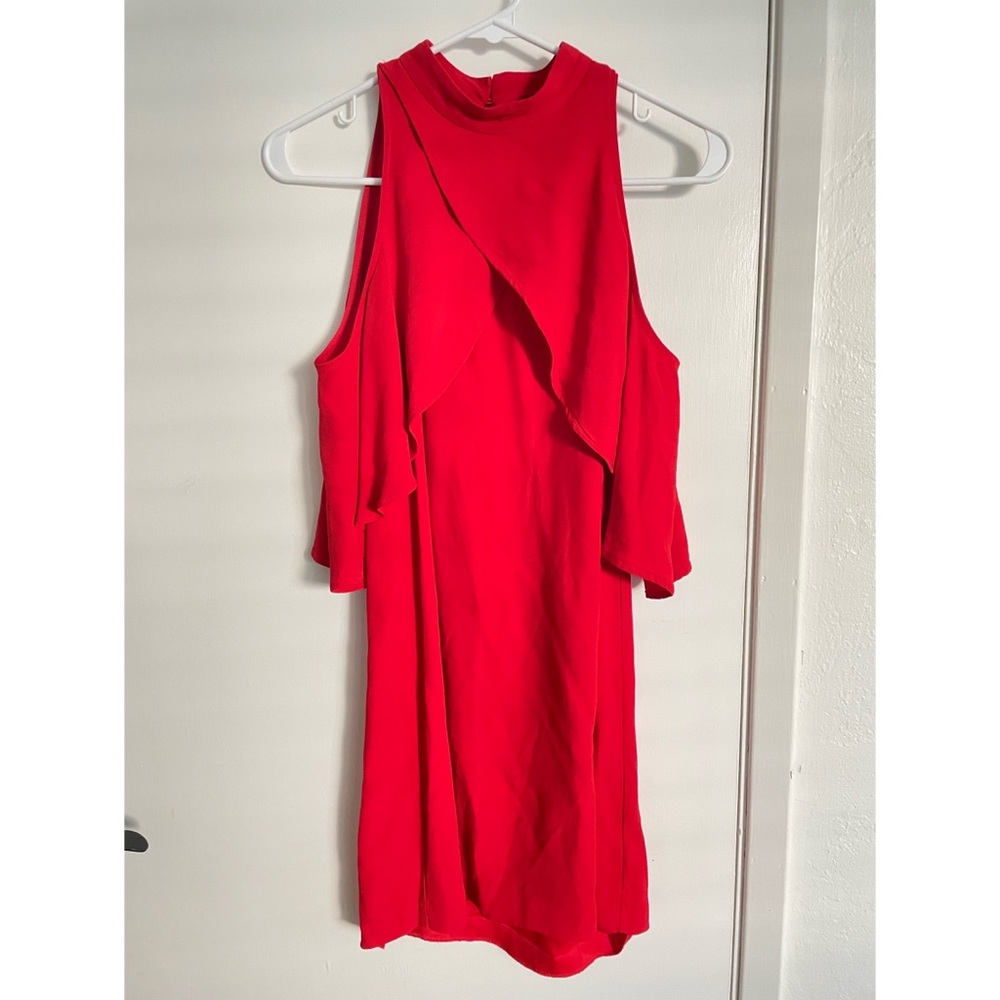 Zara red mini dress